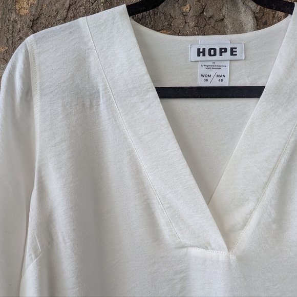 HOPE Stockholm White Dive Shirt Size EU36 - Picture 2 of 9